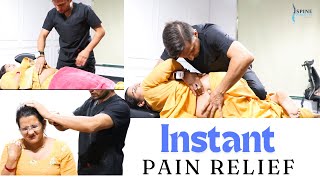 Old pain cure in one session  Chiropractic treatment in India  Dr Pankaj Choudhary [upl. by Ginzburg]