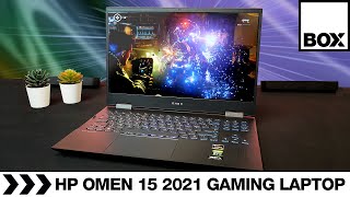 HP Omen 15 2021 Gaming Laptop Review  RTX 3060  16GB RAM  512GB SSD [upl. by Suoivatco]