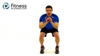 30 Minute Ski Conditioning Workout  Fitness Blender Strength and Cardio Training [upl. by Bury]