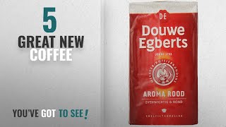 Top 10 Douwe Egberts Coffee 2018 Douwe Egberts Aroma Rood Ground Coffee 176Ounce 500 gm Pack [upl. by Tu247]