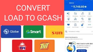 HOW TO CONVERT LOAD TO GCASH [upl. by Artus]