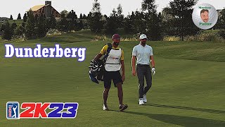 PGA Tour 2K23  Dunderberg  Course Review amp Playthrough [upl. by Gord]