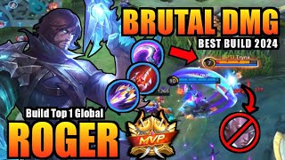 Mobile Legends Best Build In Any Situation For Roger  Mythical Academy  2 [upl. by Hakkeber]