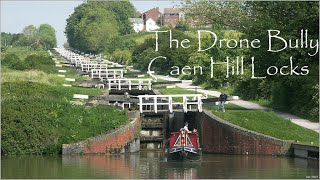 Drones in the UK  Caen Hill Locks DJI Mini2 Drones [upl. by Attwood]