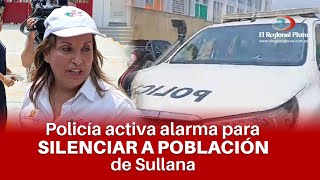 Sullana Policía activa bocina para silenciar a población [upl. by Mateo]