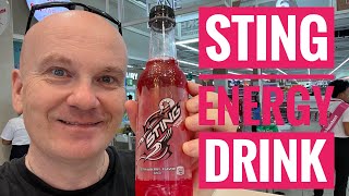 Sting Energy Drink taste test review and chug in the Philippines [upl. by Heim]