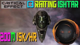 C3 Ratting Ishtar  Fit Review  Isktar  Critical Effect [upl. by Neslund135]