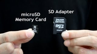 How To Insert amp Remove a microSD card from the SD Adapter [upl. by Hareema]