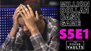 Million Dollar Cash Game S5E1 FULL EPISODE Poker Show [upl. by Ormand]