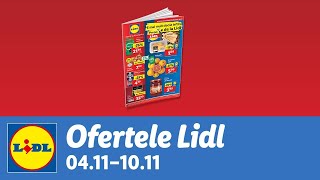 Ofertele saptamanii la Lidl • 4  10 Noiembrie 2024 [upl. by Billi]