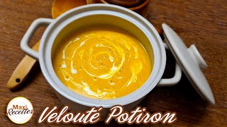 Velouté de Potiron Recette Facile et Rapide [upl. by Frisse]