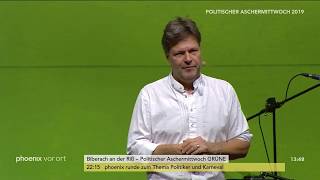 Politischer Aschermittwoch der Grünen Rede von Robert Habeck am 060319 [upl. by Ben11]