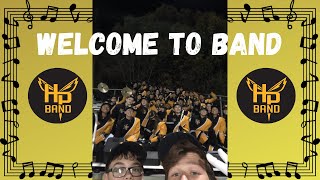 Hanover Park High School  Welcome to BAND [upl. by Peedsaj]