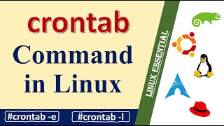 crontab command in Linux  Schedule FutureRecurring Tasks [upl. by Marcoux921]