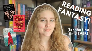 I Read FANTASY For The FIRST TIME  Reading Vlog [upl. by Aila]