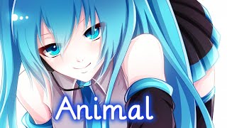 Nightcore  Animal Jim Yosef amp RIELL [upl. by Yhtommit]