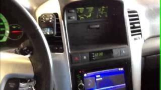 Instalación radio Chevrolet Captiva Doble DIN Navegador Manos libres [upl. by Colon]