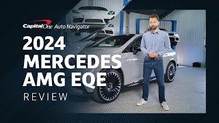 2024 MercedesBenz AMG EQE SUV Car Review  Capital One Auto Navigator [upl. by Retsbew]