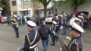 Show amp Marchingband Da Capo Lisse Bloemencorso Bollenstreek 2024 [upl. by Erlandson315]