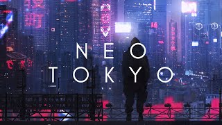 Neo Tokyo  Epic Cyberpunk Mix  Dark synthwave Special [upl. by Ordnas]