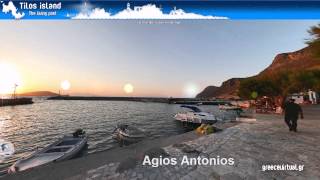 Tilos  play tour Video by Greecevirtual [upl. by Ylak]