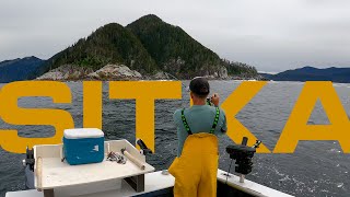 Fishing in Sitka Alaska for King Salmon Halibut Lingcod and Rockfish with Horizon West [upl. by Colwen]