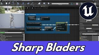 Sharp Bladers Development Video  2  Unreal Engine 4 Mobile Game Dev ue4 [upl. by Ahsemo]