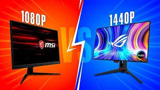 1080p Vs 1440p Gaming  Which Resolution is Better in 2024 [upl. by Gasper46]