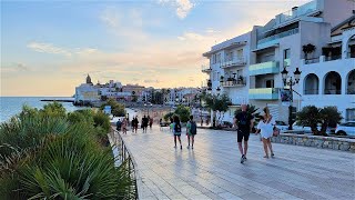 SITGES MINI TOUR HD SITGES SPAIN  13TH SEPTEMBER 2021  BARCELONA  BEACHES  SEA VIEWS [upl. by Giraud921]