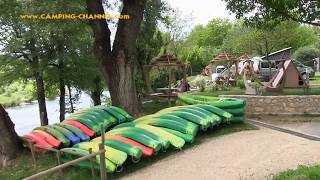 Camping LArdechois in Vallon Pont dArc RhoneAlpes Frankreich Mai 2017 [upl. by Magena]