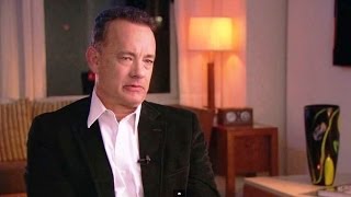 Tom Hanks Interview 2013 Go Behind the Scenes of Saving Mr Banks [upl. by Harwilll]