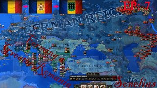 HOI4  Forming a Greater Romania  07  The soviets are nearing their end [upl. by Lukin]