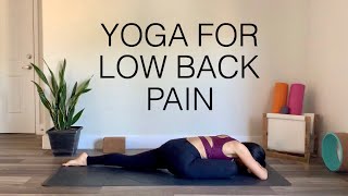 Yoga For Low Back Pain All Levels Slow Flow Stretch [upl. by Hyams]