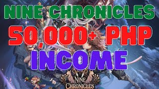 Kumita ako ng 50000 PHP sa paglalaro ng Nine Chronicles [upl. by Edniya]