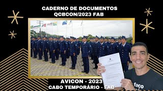 🔥CABO Temporário da AERONÁUTICA – QCBCon 2023  ENTREGA DE DOCUMENTOS FABAVICON  DICAS [upl. by Ellynn]