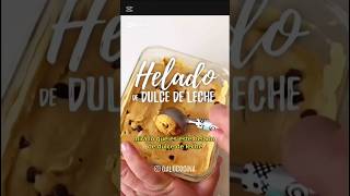 Helado de dulce de leche [upl. by Ecilahs]