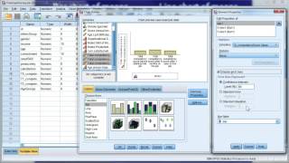 Repeated measures Bar or Line chart of means using SPSS optional error bars [upl. by Anitram]