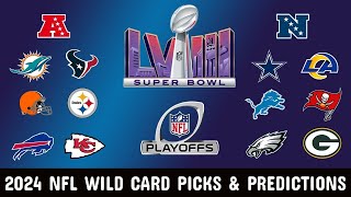 My NFL WIld Card Picks 2024 [upl. by Fabian]