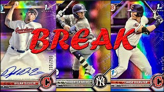 118 18 2022 Bowman Draft 1st Edition Box Break [upl. by Ecadnac]