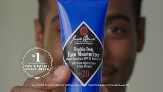 The 1 Mens Facial Moisturizer  Jack Black DoubleDuty with SPF 20 [upl. by Ahtabat704]