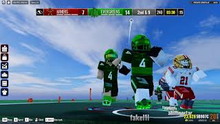 QB POV AFL S20 CONFERENCE CHAMPIONSHIP  EVERGREENS vs MINERS [upl. by Pimbley]