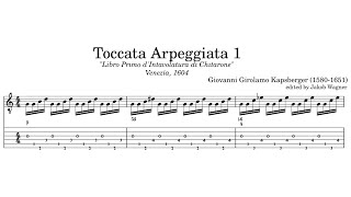 Johannes Hieronymous Kapsberger Toccata Arpeggiata [upl. by Sauls]