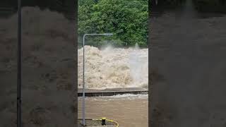 Hochwasser in Esslingen hochwasser esslingen neckar [upl. by Gelhar972]