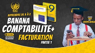 ELABORATION DE LA FACTURE SUR LE LOGICIEL BANANA COMPTABILITE Partie 1 [upl. by Ylecara]