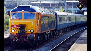 UKRTs quotThe Eastriggs Eloperquot  Nuneaton 14924 networkrail diesel train [upl. by Tatiania]