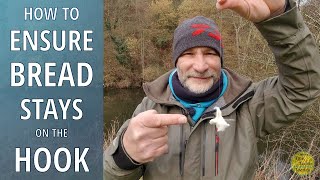 Bread Flake Fishing  How To Make Bread Stay On The Hook  Fishing With Bread Tips [upl. by Akenit]