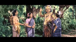 Mayabazar Movie  Beautiful Scene Between SVR amp ANR  SVR NTR ANR Savitri [upl. by Coats]