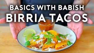 Birria Tacos  Basics with Babish [upl. by Monafo926]