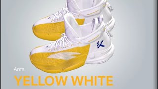 2K24 Shoe Creator Anta KT9  Yellow White [upl. by Aileahcim898]