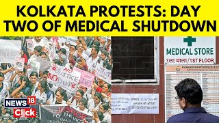 Kolkata Protests IMA Nationwide Protests  Hospitals Keep OPDs Shut Down  Doctor Death Case  N18V [upl. by Kayley]